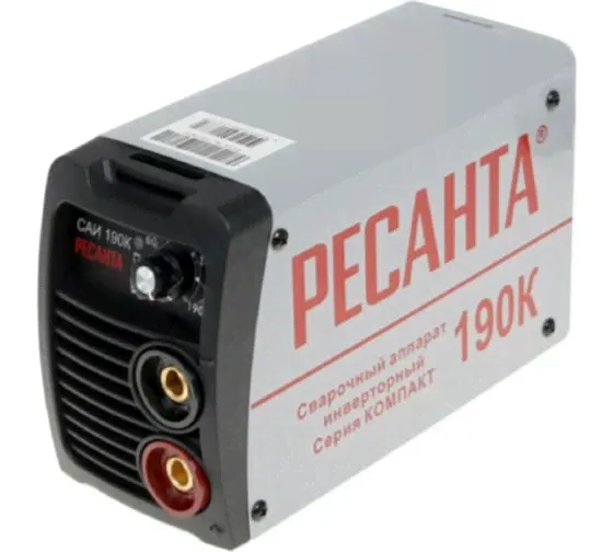 Инверторный сварочный аппарат Ресанта САИ-190К (серии КОМПАКТ)-0